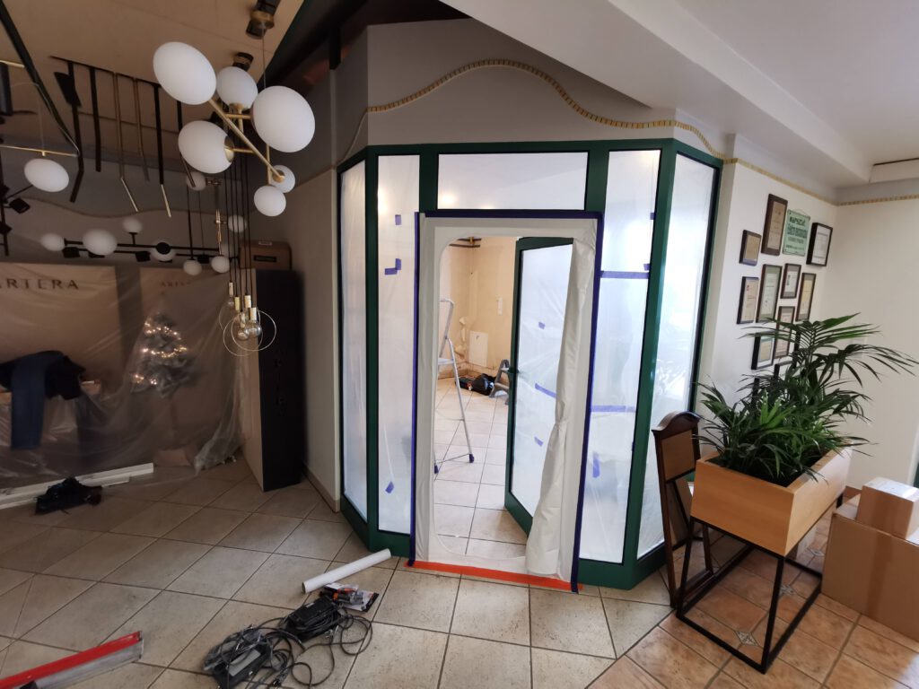 ZABEZPIECZENIE LOKLAU DO REMONTU